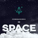 Conquerors of Space - for 36days of Type #4. Calligraph, Graphic Design, T, and pograph project by Eduardo Dosuá - 03.28.2017