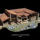 Domus romana del teatro. Augusta Emerita.. 3D projeto de Juan Diego Carmona Barrero - 17.03.2017