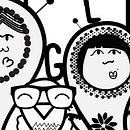 "Famiglia" - Ilustración vectorial.  Ein Projekt aus dem Bereich Design von Figuren von Laura Cámara - 30.03.2017