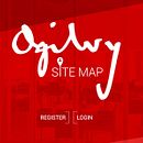 Ogilvy Sitemap. Un proyecto de 3D, Dirección de arte, Diseño Web y UX / UI de Rubén Martín Fernández - 12.08.2016