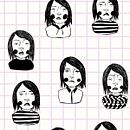 Mi Proyecto del curso: Diseño de estampados textiles. Art Direction, Design, and Traditional illustration project by Doira Barrio Paratcha - 04.06.2017