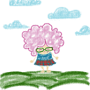 Animación 2D: OMG! The Grass is moving!. Animation project by Rocío Córdoba - 04.10.2017