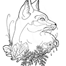 ANIWOODS (For tattoos). Un proyecto de Artesanía e Ilustración tradicional de M.L. Roland - 16.04.2017