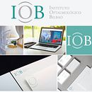 Identidad Coporativa IOB Instituto Oftalmológico Bilbao. Projekt z dziedziny Br, ing i ident, fikacja wizualna,  Manager art, st, czn i Projektowanie graficzne użytkownika lazamarbide design studio - 18.04.2017