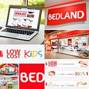 Rediseño de Imagen para Cadena de descanso Bedland. Projekt z dziedziny Br, ing i ident i fikacja wizualna użytkownika lazamarbide design studio - 18.04.2017