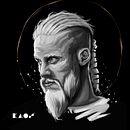 RAGNAR. Ilustração tradicional projeto de Álvaro López López - 18.04.2017