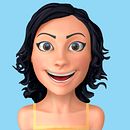 Happy - Mi Proyecto del curso: Modelado de personajes en 3D. Design de personagens projeto de David Zavala - 18.04.2017
