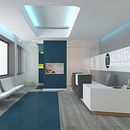 PROYECTO  CLINICA DENTAL. Un proyecto de 3D, Arquitectura, Arquitectura interior, Diseño de interiores e Infografía de TATIANA GARCIA MADERUELO - 25.04.2017