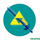 The Legend Of Zelda ilustración.. Een project van Vectorillustratie van Gerardo Orantes - 28.04.2017