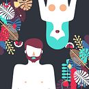 Humans | LGBTQ Animation. Animation, Graphic Design, Traditional illustration, Vector Illustration, and Motion Graphics project by Ángel Vera - 04.30.2017