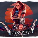 Aloy Fan Art (Horizon Zero Dawn). Projekt z dziedziny Trad, c i jna ilustracja użytkownika Rocío Rodríguez - 03.05.2017