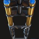 3D Modeling - Downhill Fork Fox 40 Ein Projekt aus dem Bereich 3D, Produktdesign und Industriedesign von Javier Cámara - 08.05.2017