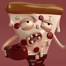 Mi Proyecto del curso: Diseño de personajes en Cinema 4D: del boceto a la impresión 3D. 3D, Design de personagens e Ilustração tradicional projeto de Nick Duque - 14.05.2017