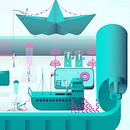 Mi Micromundo  "Canned". Design, Traditional illustration, and Vector Illustration project by Eli Piozza Iniesta - 05.15.2017