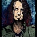 Ilustración en homenaje a Chris Cornell -2017- . % Lucas Paiva tarafından hazırlanan Geleneksel illüstras, Ve on projesi - 05.20.2017