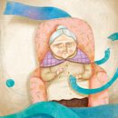 Ilustración "Odiseas cotidianas". Traditional illustration project by Javier Monsalvett - 05.31.2017