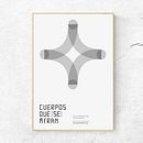 Cuerpos que (se) miran. Un proyecto de Br, ing e Identidad, Dirección de arte, Diseño gráfico y Tipografía de Núria López - 05.06.2017