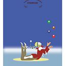 carteles para la promoción de la Scuola di Arti Circensi Stranivari, Parabita (Italia).. Een project van Grafisch ontwerp van Roberto Rodríguez - 20.12.2016