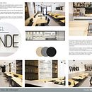 Bar EL Pande_Barcelona. Een project van Architectuur, Interactief ontwerp e Interieurontwerp van Marta Silva Vicente - 10.06.2017