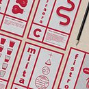 Vocabulario de Málaga - Set de postales. Traditional illustration project by Estudio Extramuros - 06.18.2017