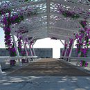PÉRGOLA     . Projekt z dziedziny 3D,  Architektura, Design, Zarządzanie projektowaniem i Architektura krajobrazu użytkownika Dnea studio - 23.06.2017