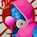 TOKIO punk. Design, Traditional illustration, and Vector Illustration project by V Art - 06.29.2017