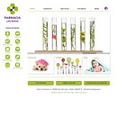 Web Farmacia Las Bayas. Een project van  Br, ing en identiteit,  Webdevelopment,  Ontwerp, Grafisch ontwerp, Webdesign, Vectorillustratie, Marketing y Social media van Sonia Agulló Ponce - 30.06.2017