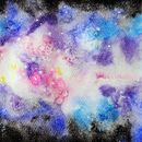 * SUPERNOVA * GUACAMAYOS * MEDUSAS. Pintura projeto de Belkys Errecart - 24.07.2017