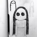Blank Eyed Girl | Adventure Time. Traditional illustration project by Tiff Galvän - 01.24.2016
