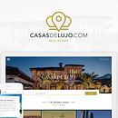 Casas de Lujo. Sitio web.. Un projet de Br, ing et identité, Développement web, Design , Design d'interaction, Webdesign , et UX / UI de Adrián Miranda Rodríguez - 07.07.2017