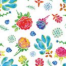 Mi Proyecto del curso: Bright Spring. Design, Pattern Design, and Graphic Design project by sara - 09.14.2017