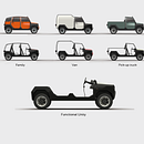 mOdul - The first modular car for all. Un proyecto de 3D, Diseño, Diseño de automoción, Diseño de producto y Gestión del diseño de Adrián García De Jesús Lopes - 14.09.2015