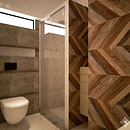 Remodelando un baño. 3D, Arquitetura de interiores, Design, Design de interiores, e Design e fabricação de móveis projeto de Cecilia Milagros León García - 15.03.2017