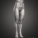 Practice leg woman. 3D, Artes plásticas, Cinema, Cinema, Vídeo e TV, Escultura, Infografia, e VFX projeto de carlos3d_r - 17.07.2017