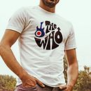 Diseño de camiseta para The Who y Pretty Green en colaboración con Talenthouse Ein Projekt aus dem Bereich Vektorillustration von Carlota de Mier Macho - 07.02.2014