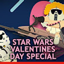 Star Wars Valentine`s Day - 360º animation. 3D, Animação, Animação de personagens, Cinema, Vídeo e TV, Design de personagens, Ilustração tradicional, Motion Graphics, e Pós-produção fotográfica projeto de Christian Garnez - 20.07.2017
