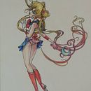 sailor moon. Un proyecto de Ilustración tradicional de El Lino de Adàn AR - 20.07.2017