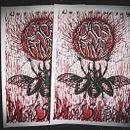 CAOS FINAL - póster serigrafiado. Projekt z dziedziny Trad, c, jna ilustracja i Sitodruk użytkownika Mónica Di Francesco - 24.07.2017