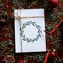 Watercolor Christmas postcard. Een project van  Ontwerp van Anna Garcia Montolio - 01.01.2017