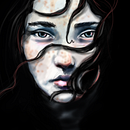 Retrato Chica. Ilustração tradicional projeto de Juanma Pauso - 26.07.2017