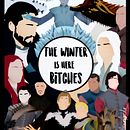 The winter is here Ein Projekt aus dem Bereich Kino, Video und TV, Verlagsdesign, Traditionelle Illustration, Werbung und TV von María Gómez Castro - 27.07.2017