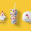 Cocoro Rooster. Projekt z dziedziny 3D, Br, ing i ident, fikacja wizualna,  Manager art, st, czn, Design, Trad, c i jna ilustracja użytkownika itzelramirez741 - 27.07.2017