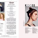 GRAN PROYECTO QUE NACIÓ HACE AÑO Y MEDIO . . . KOOSS MAGAZINE TEAM . . . COLABORA!. Design editorial projeto de Manuel Sánchez - 01.08.2017