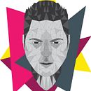 ilustración Joshua Davis . % Camila Alejandra tarafından hazırlanan Vektör İllüstras, Ve onu projesi - 08.02.2017
