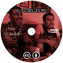 Caratula y galleta DVD  "El fútbol es así". Design gráfico projeto de Marcos Flórez Tascón - 02.08.2017