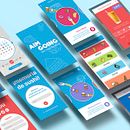Aim Going. Art Direction, Design, Vector Illustration, and UX / UI project by Ana Cobos Escalante - 08.03.2017