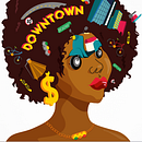 CD Cover "Downtown". Un projet de Design graphique, Illustration traditionnelle et Illustration vectorielle de Miri Perez - 08.05.2016
