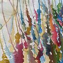 Acuarela Algas + purpurina. Un proyecto de Bellas Artes, Ilustración tradicional y Pintura de Sonia Santandreu - 17.08.2017