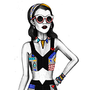 Diseño de Moda- Colección Cápsula Pop Art . % Carolina Oliver Gómez tarafından hazırlanan Tasarım, Aksesuar Tasarımı, Mücevher Tasarımı, Grafik Tasarım, Geleneksel illüstras, Ve on projesi - 08.24.2017