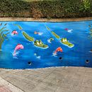 Mural en colegio. Un proyecto de Arte urbano de Pablo - 26.08.2017